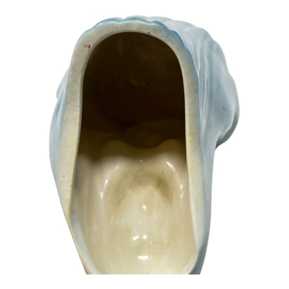 Royal Windsor Madonna Praying Planter Ceramic Blue White Vintage - Picture 6 of 10